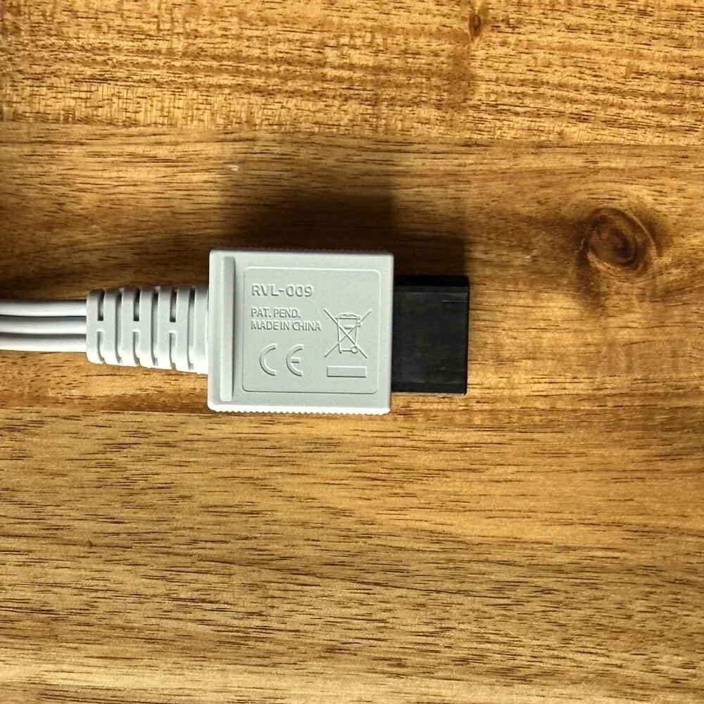 OEM Nintendo Wii AV RCA Audio Video Composite Cable‎ TV Connecting Cord RVL-009